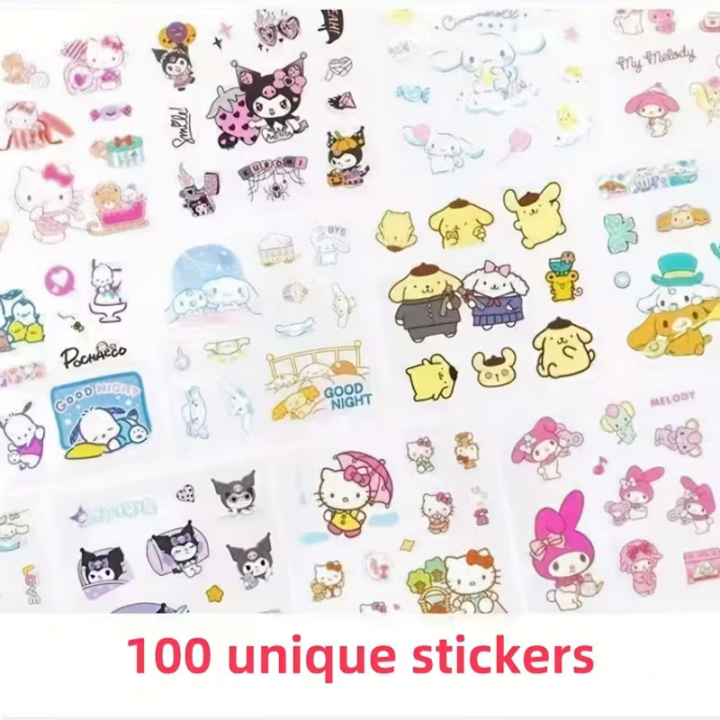 50 Sanrio-tarraa