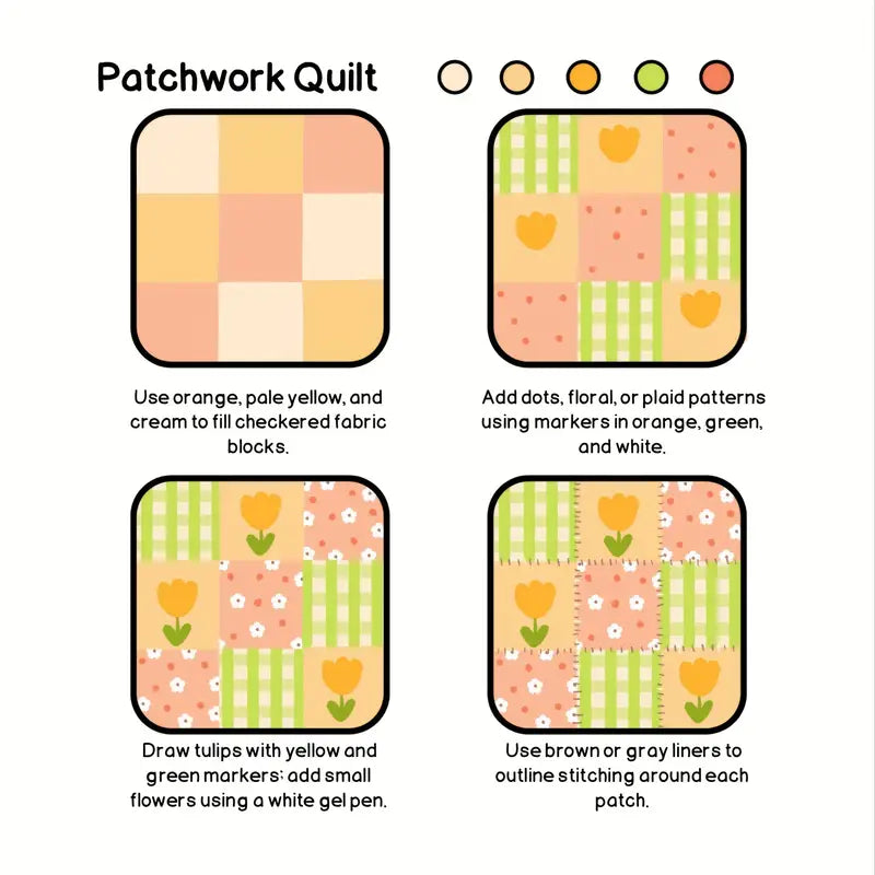 How to draw patterns Kuinka piirtää kuvioita