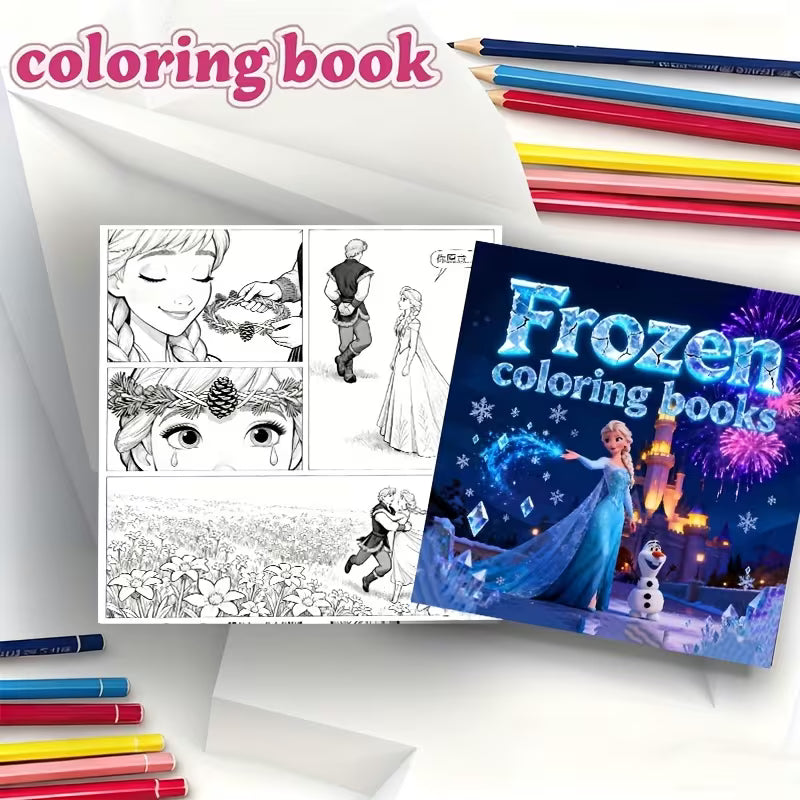 Frozen-värityskirja coloring book