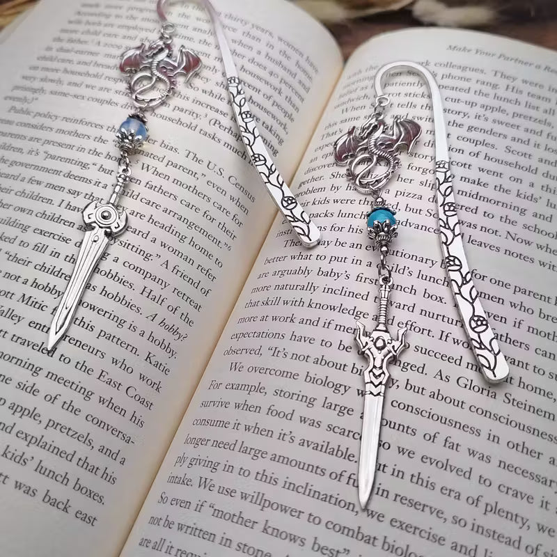 Fantasia-miekka-kirjanmerkkisetti