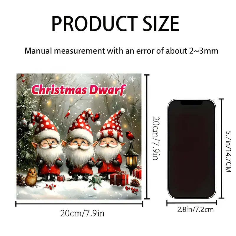 Christmas Dwarf coloring book värityskirja