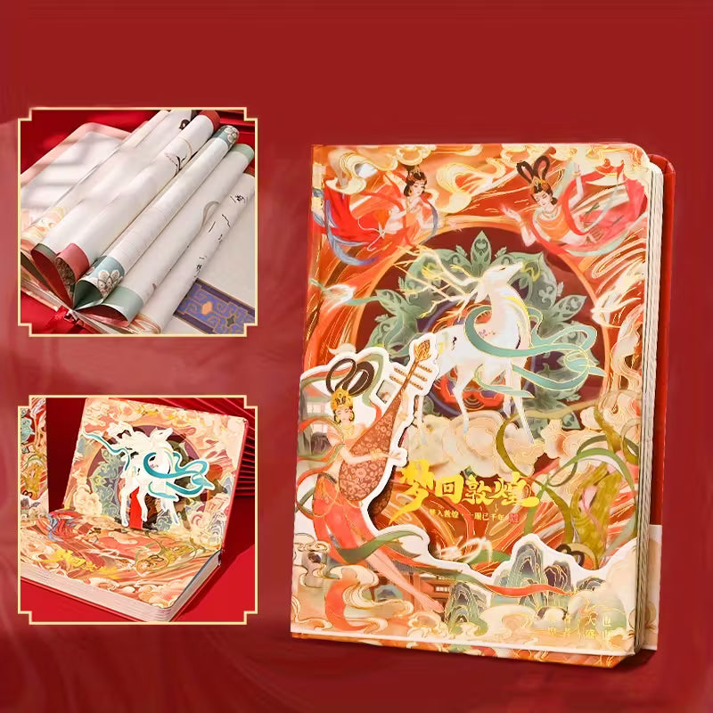 Kovakantinen kiinalaistyylinen muistikirja, Unelmoi takaisin Dunhuangiin