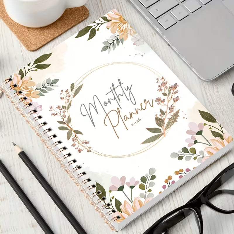 1 kpl 2026 kuukausikalenteri A5