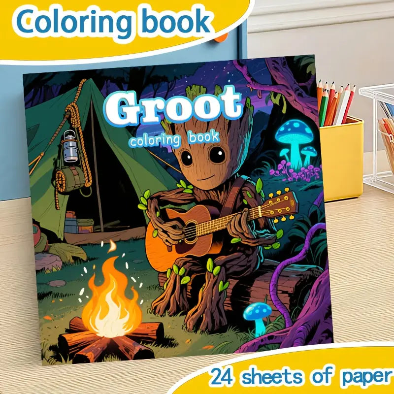 Groot coloring book värityskirja