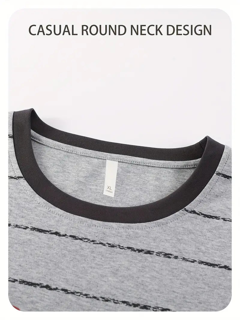 100 % puuvillaa Raidallinen täyspitkä pyjama