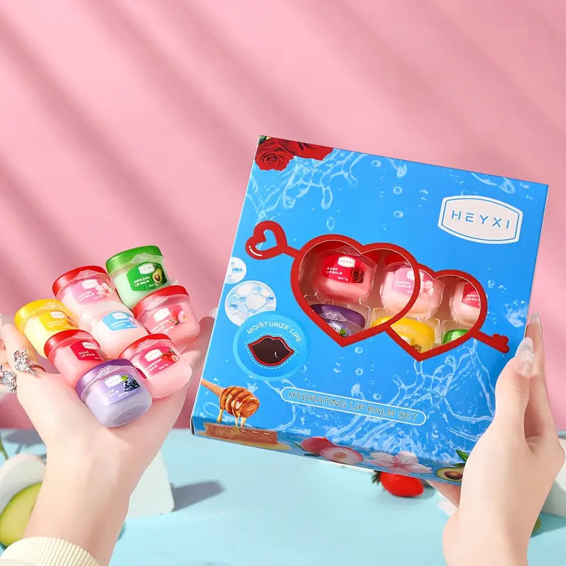 1kpl Heyxi hedelmänmakuinen huulivoidesarja - satunnainen