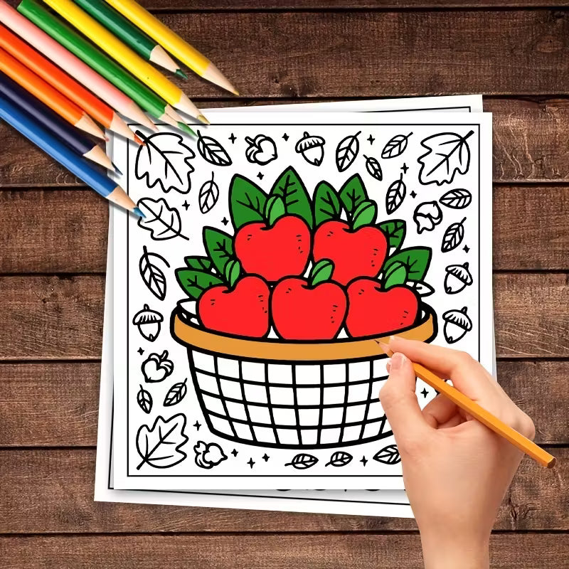 Cozy Autumn Värityskirja