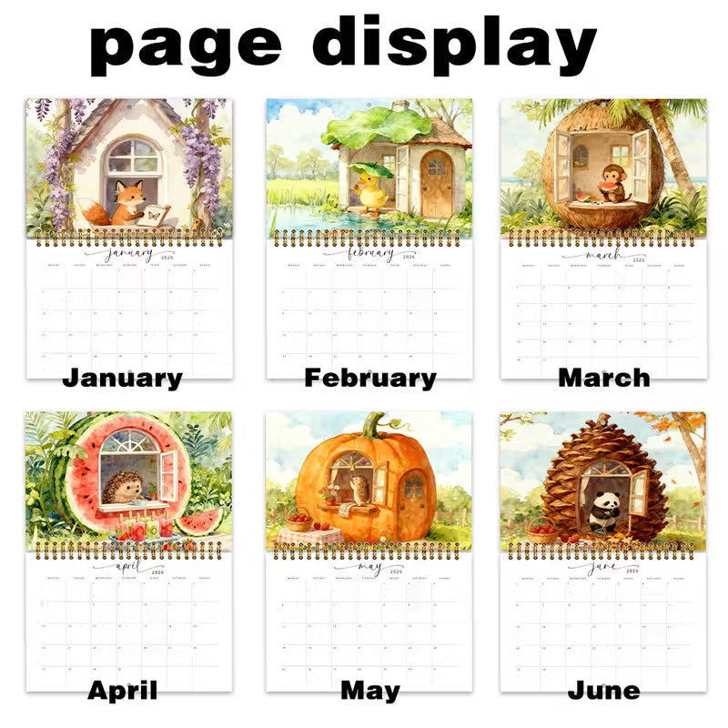 Söpöjen lemmikkien satukalenteri vuodelle 2026