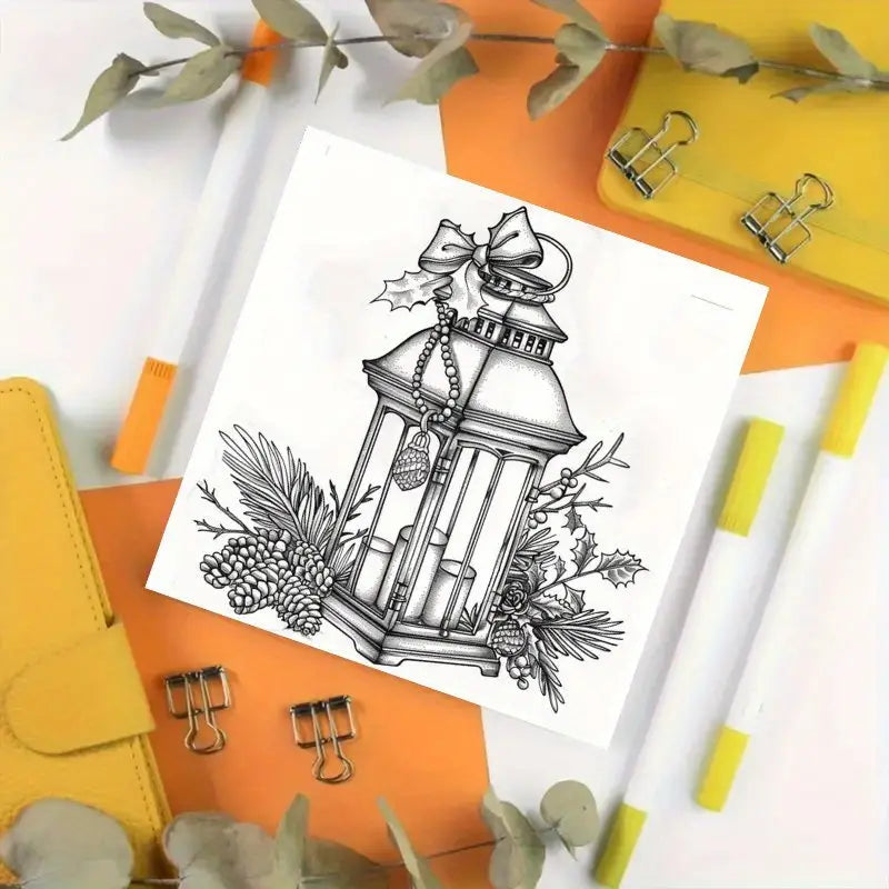 Cozy Girl Christmas coloring book Värityskirja