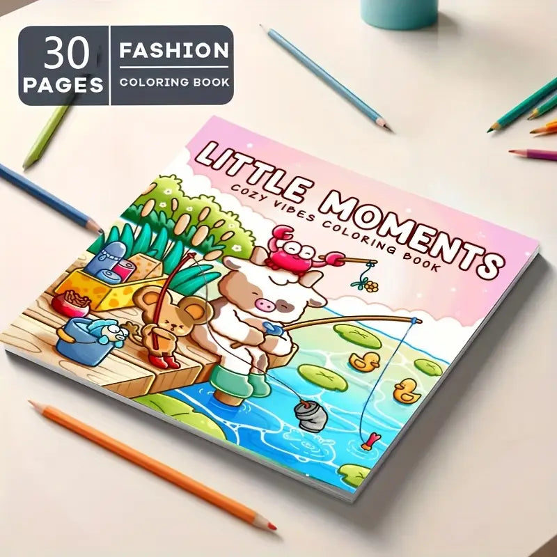 Little Moments  coloring book värityskirja