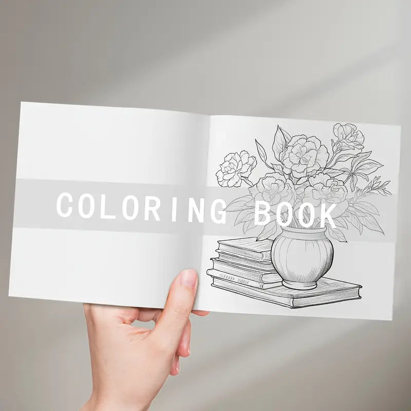 Fragrant world coloring book värityskirja