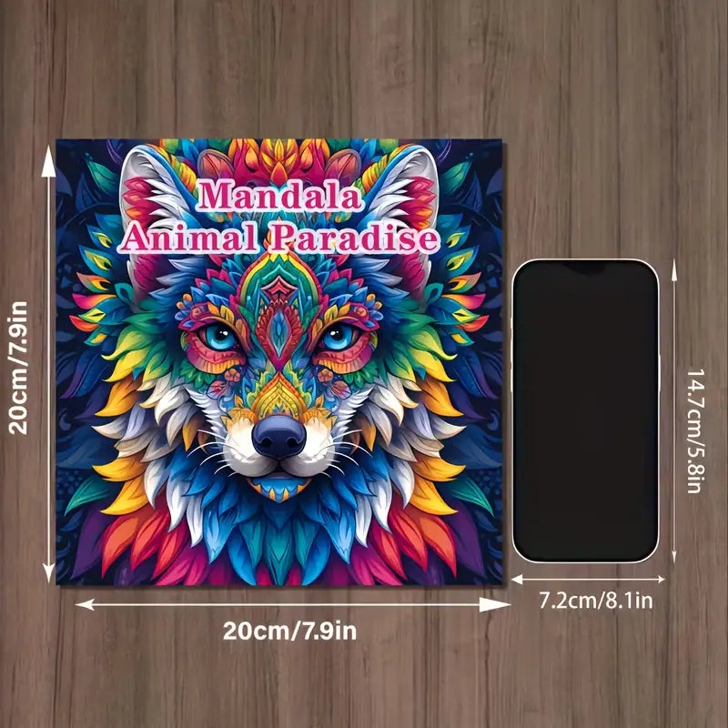 Mandala Animal coloring book värityskirja