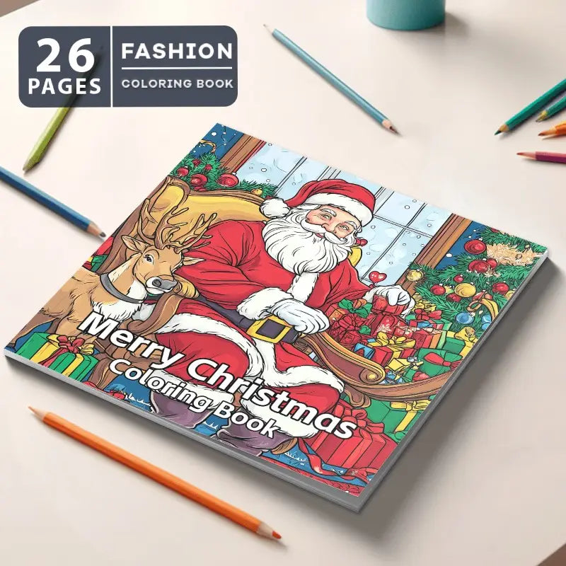 Merry Christmas coloring book värityskirja