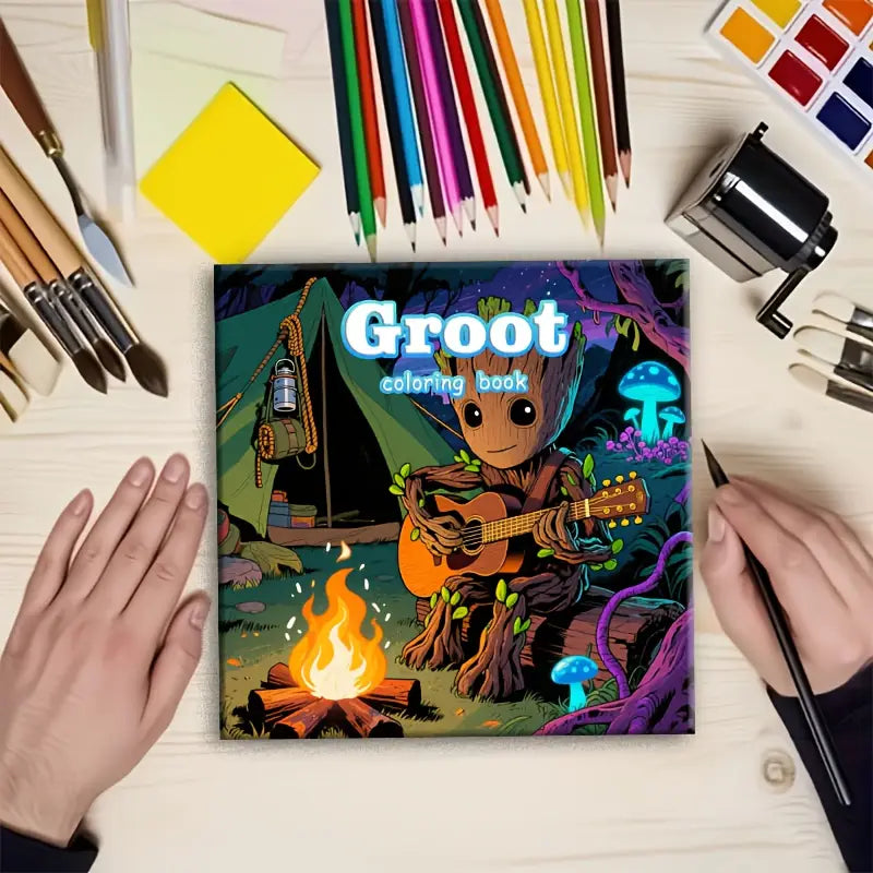 Groot coloring book värityskirja