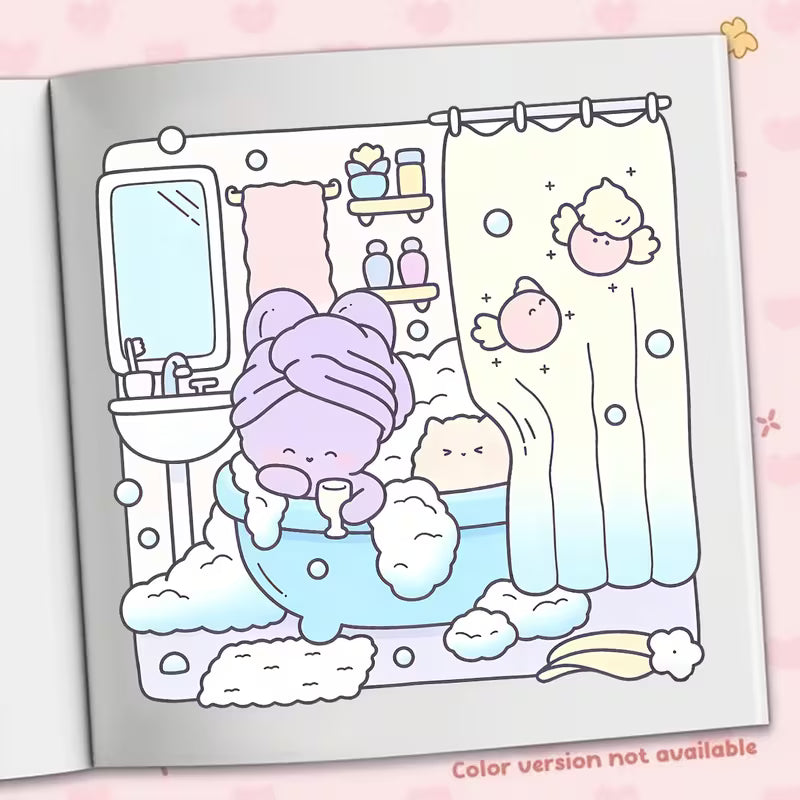 Sweet days coloring book värityskirja 40 pages