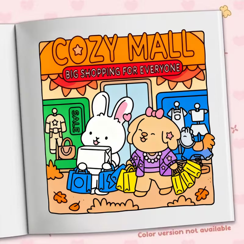 90s Cuties coloring book Värityskirja