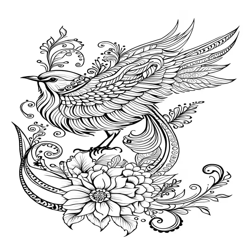A free Bird coloring book värityskirja