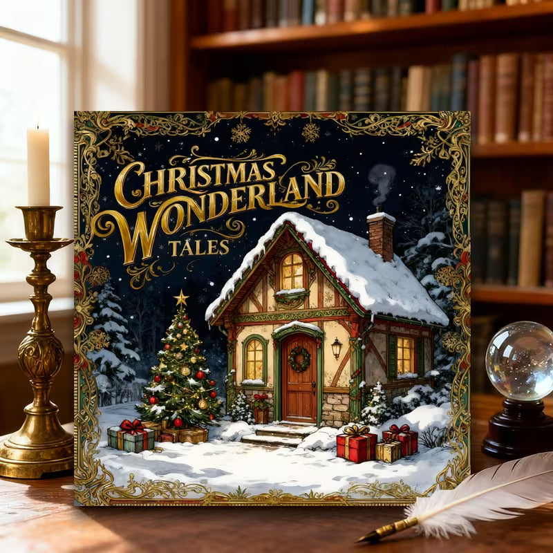 Christmas wounderland värityskirja