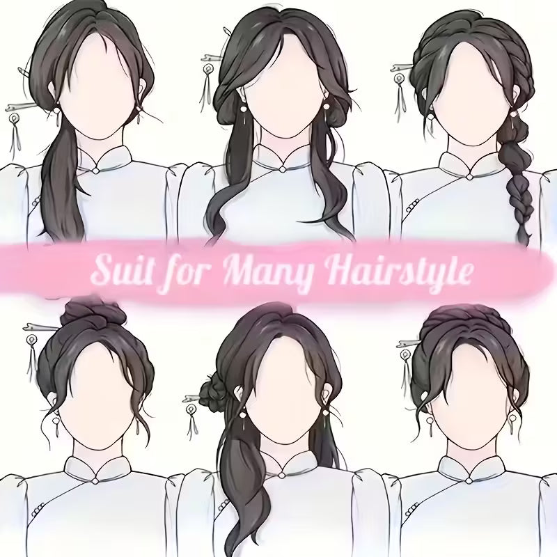 1 kpl metallisia hiuspinnejä, tyylikkäitä hiusasusteita elegantteihin kampauksiin