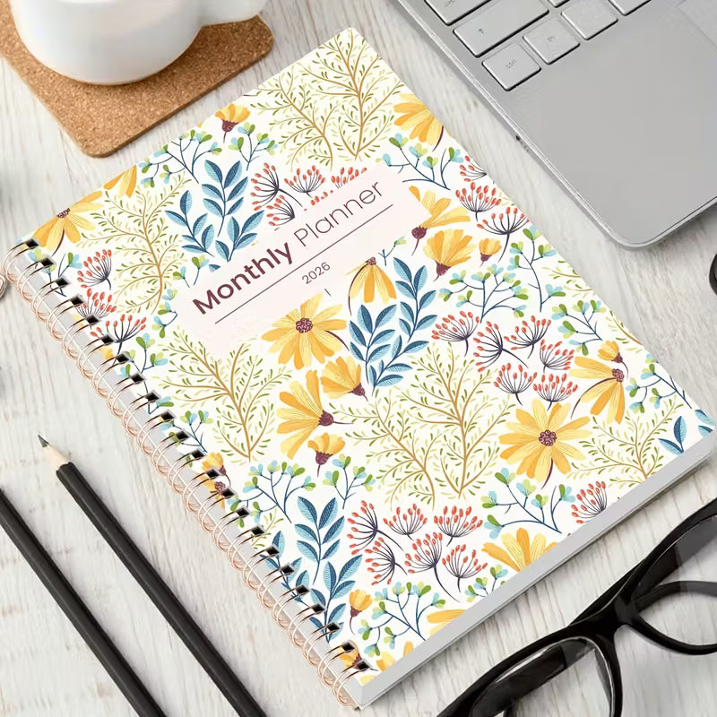 1 kpl 2026 kuukausikalenteri A5