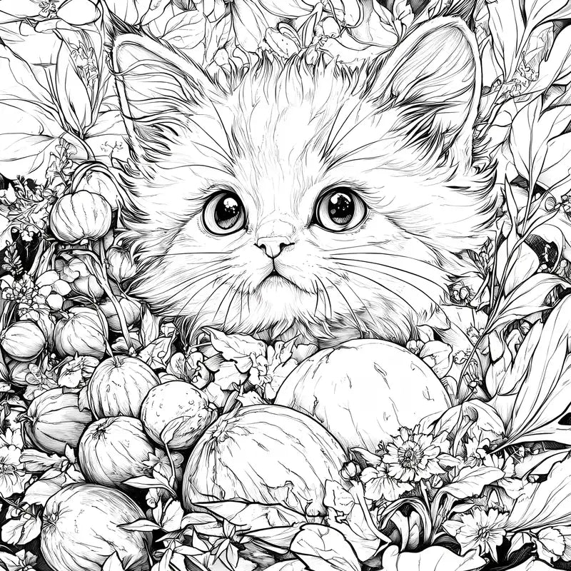 Cat world coloring book värityskirja