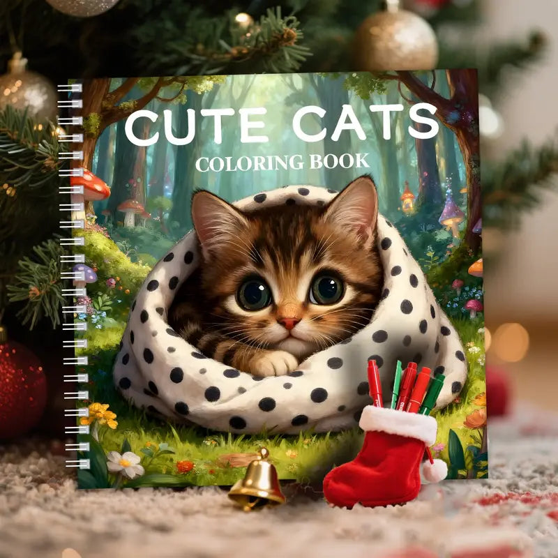 Cute Cats coloring book värityskirja