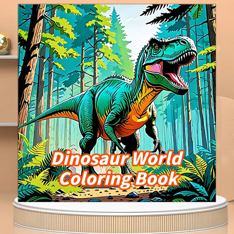 Dinosaur World coloring book värityskirja