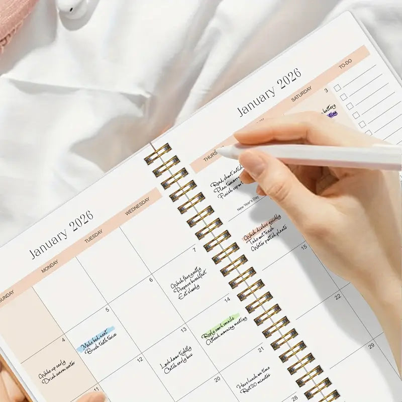 1 kpl A5 2026 kuukausikalenteri