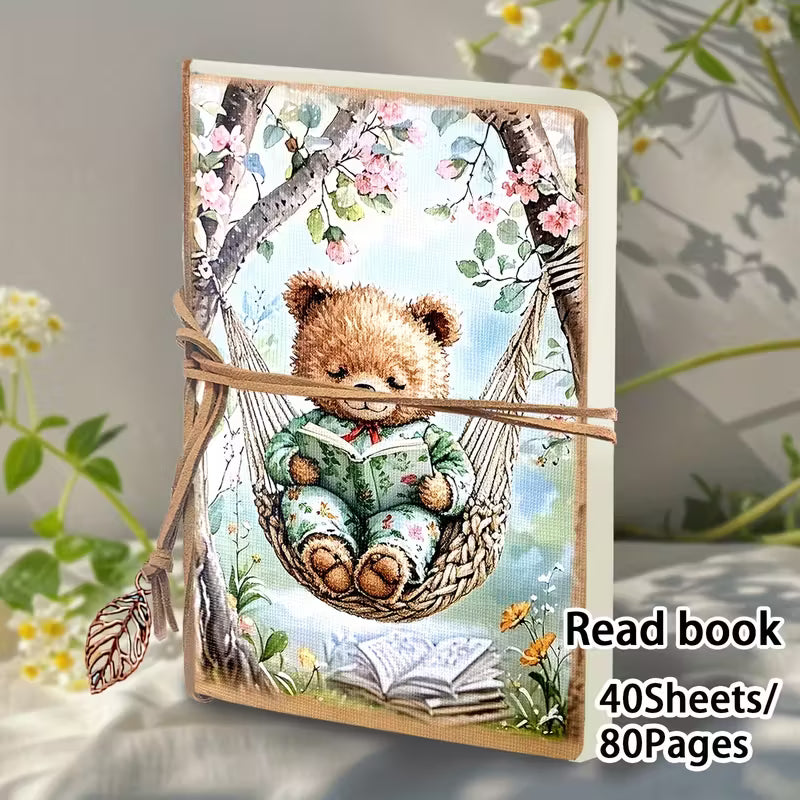 1kpl A5, 80 sivua, Metsäneläinten juhlaluonnoskirja