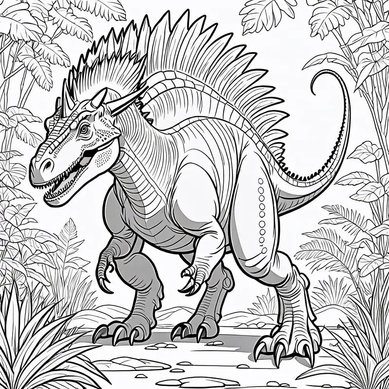 Dinosaur World coloring book värityskirja