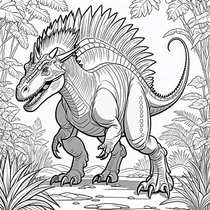 Dinosaur World coloring book värityskirja