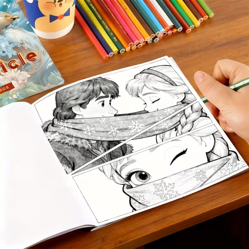 Frozen-värityskirja