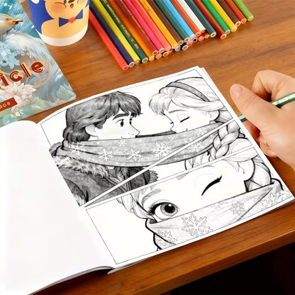 Frozen-värityskirja coloring book