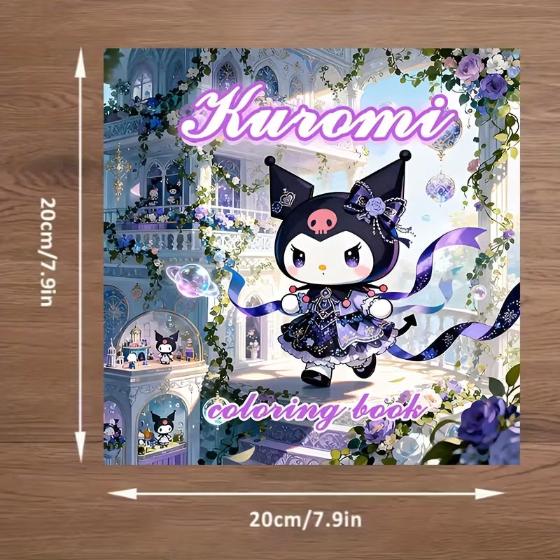 Kuromi coloring book värityskirja