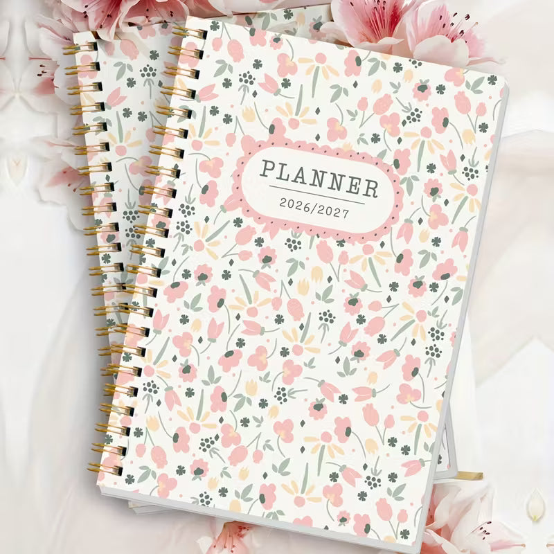 1 kpl A5 kuukausikalenteri 2026-2027