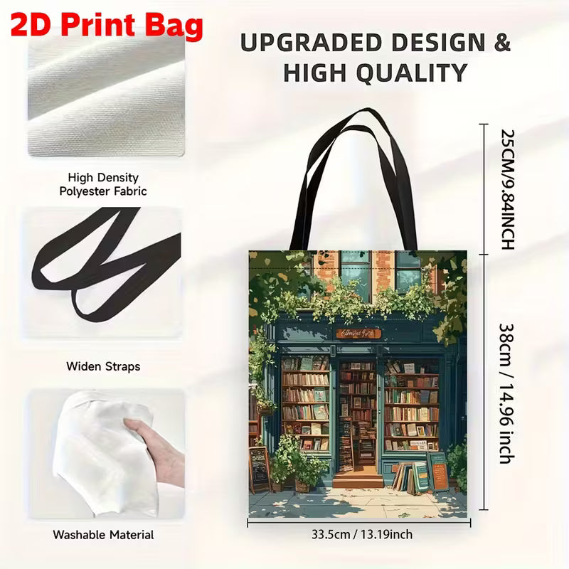 Bookstore tote bag Kirjakaupan kangaskassi