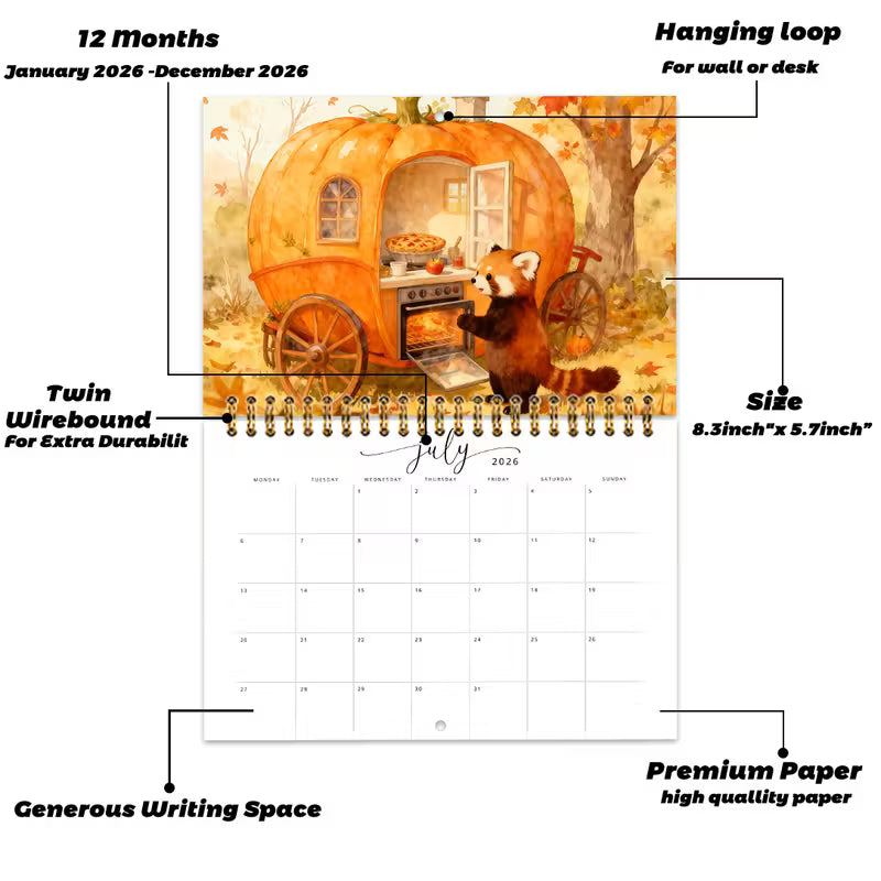 Söpöjen lemmikkien satukalenteri vuodelle 2026