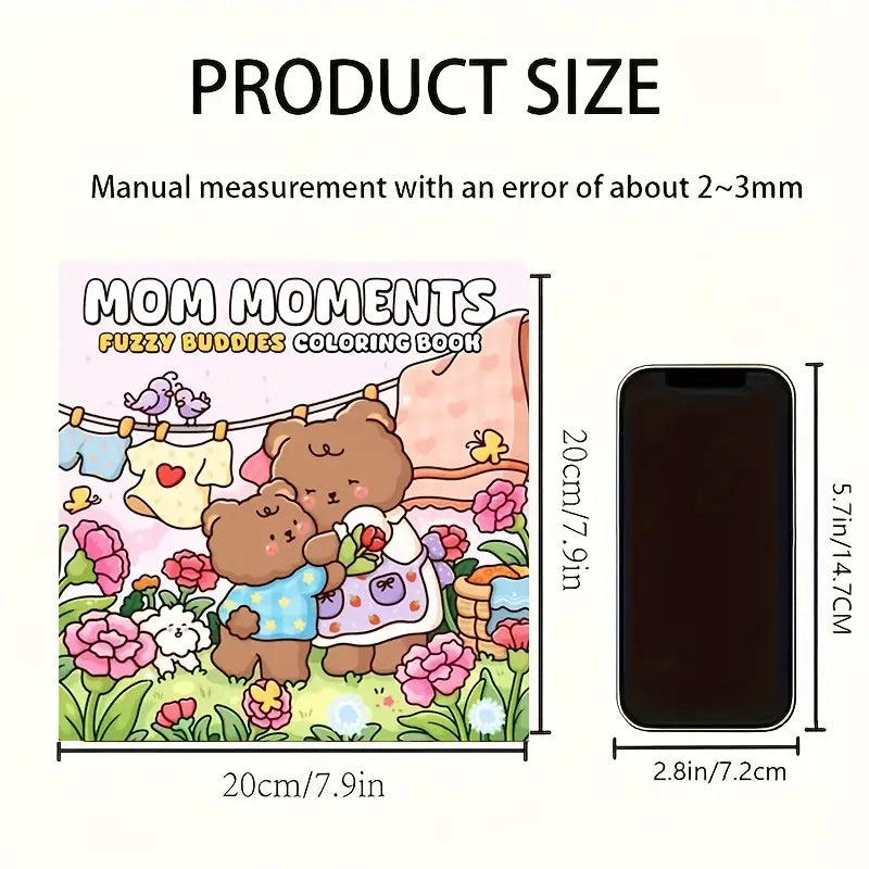 Mom Moments coloring book värityskirja