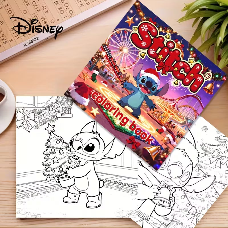 Tulossa pian! Stitch värityskirja