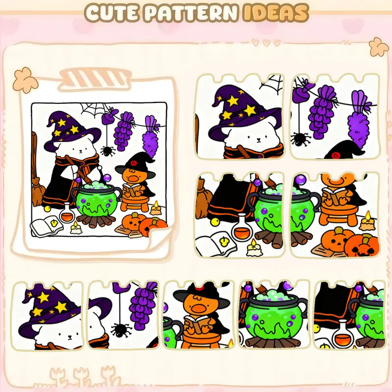 Fuzzy buddies coloring book värityskirja