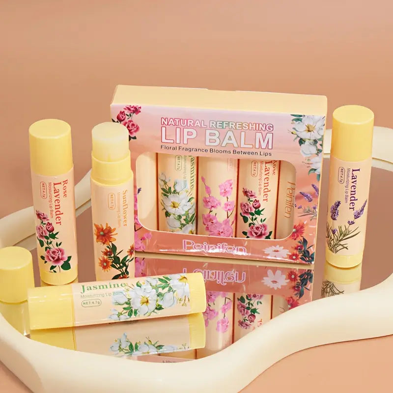 5 kpl Peinifen Natural Refreshing -huulirasvaa