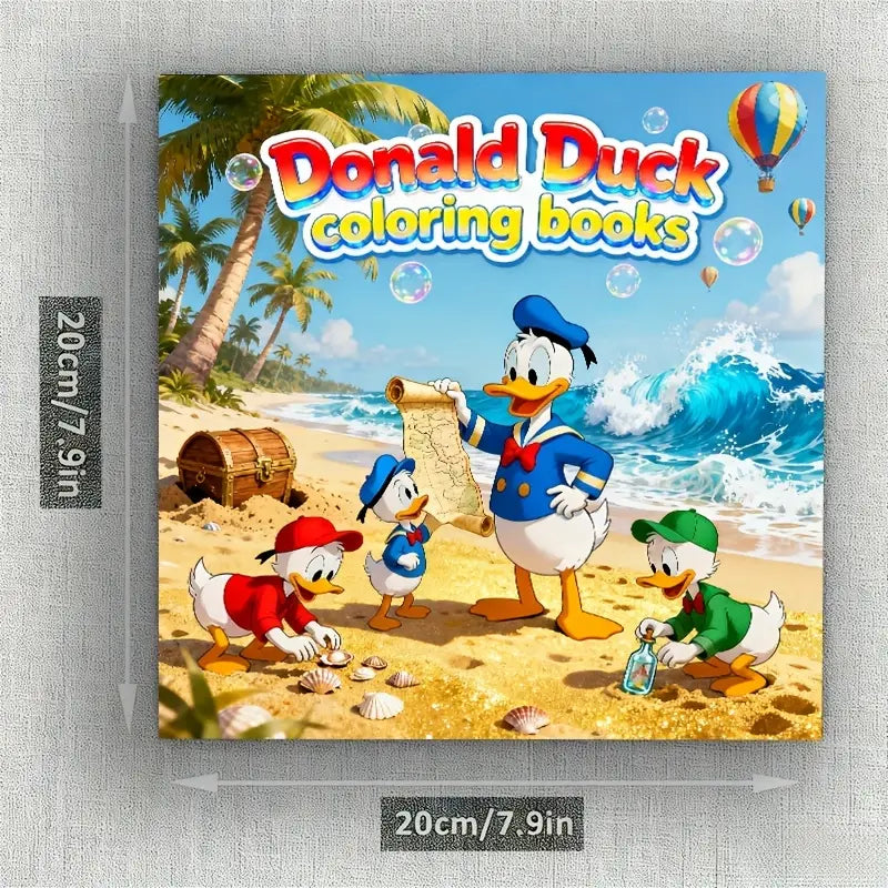 Disney Donald duck coloring book värityskirja