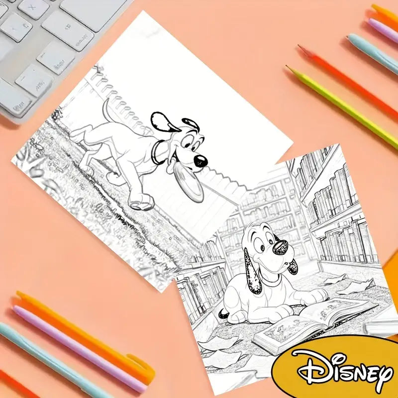 Disney Plutto coloring book värityskirja