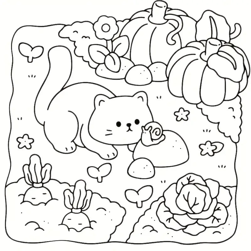 Cat life coloring book värityskirja