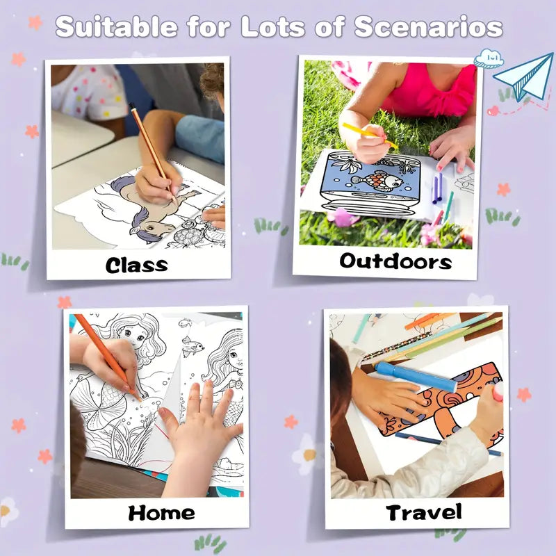 1kpl Lapset coloring book värityskirja