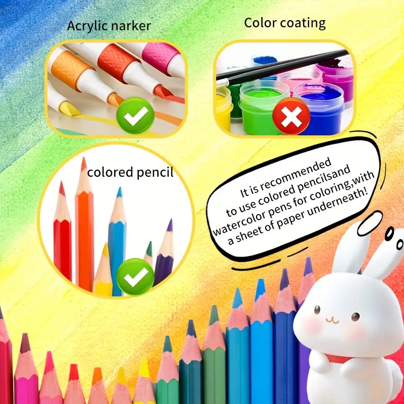 Spooky vibes coloring book värityskirja