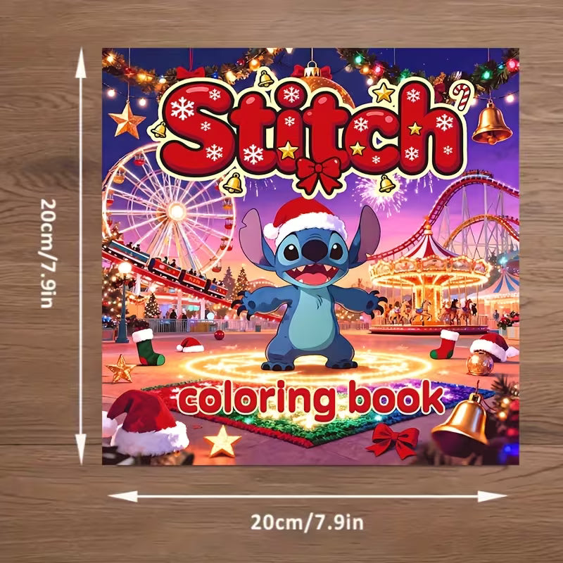 Tulossa pian! Stitch värityskirja