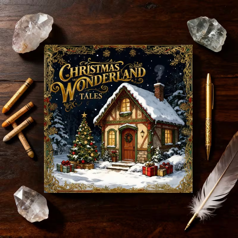 Christmas wounderland värityskirja