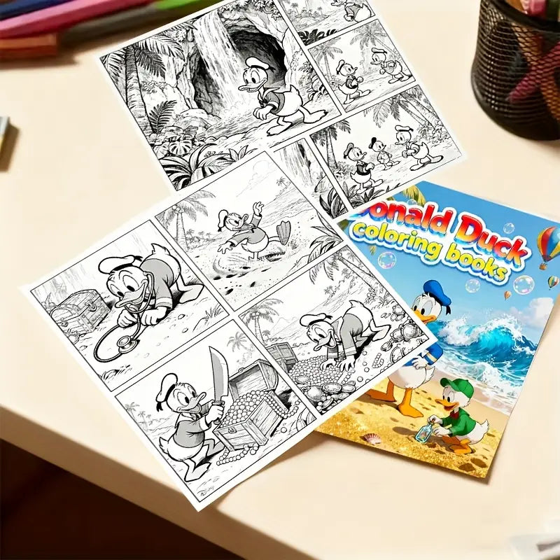 Disney Donald duck coloring book värityskirja