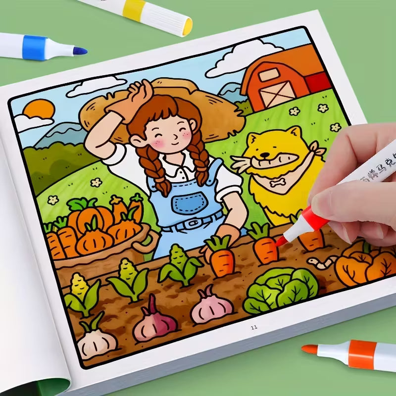 Girl moments coloring book värityskirja